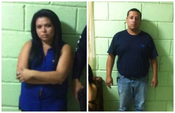 Detienen en Honduras a pareja con más de 800 mil lempiras