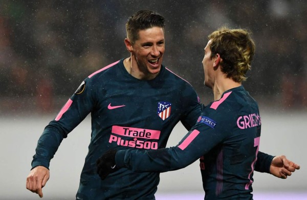 El Atlético de Madrid se mete a cuartos de final de la Europa League con goleada