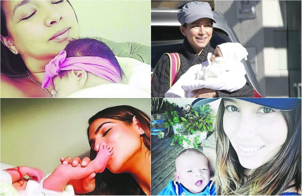 La cigüeña visitó por primera vez a estas famosas