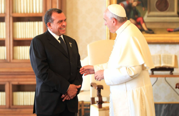 Papa: Llegada de la Virgen dará mucha fe a la Iglesia de Honduras