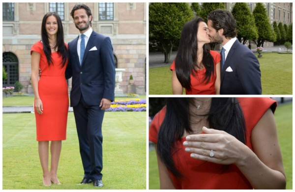 'Es un día muy feliz para los dos', príncipe Carlos Felipe de Suecia