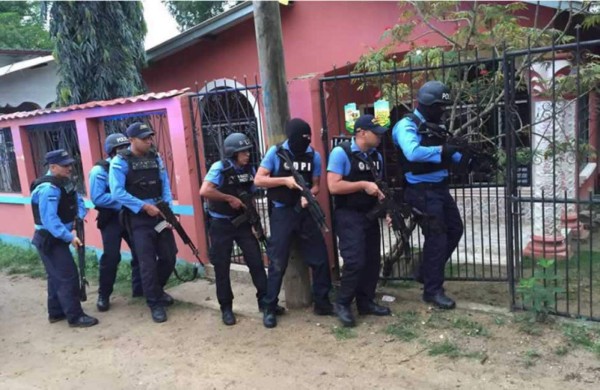 Varios detenidos deja fuertes operativos en el Valle de Sula