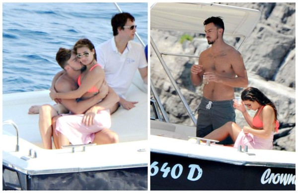 Lea Michele se deja consentir por su novio