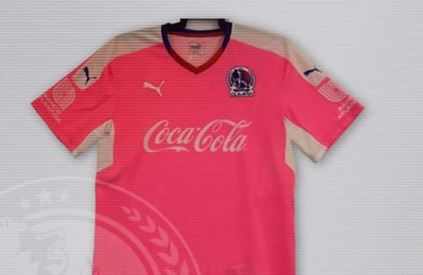 Olimpia estrenará uniforme rosado en la Copa Presidente