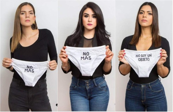#NOMÁS, la campaña contra el abuso a las mujeres protagonizada por famosas hondureñas