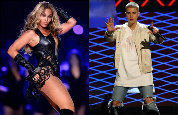Beyoncé y Justin Bieber lideran nominaciones a los EMA 2016