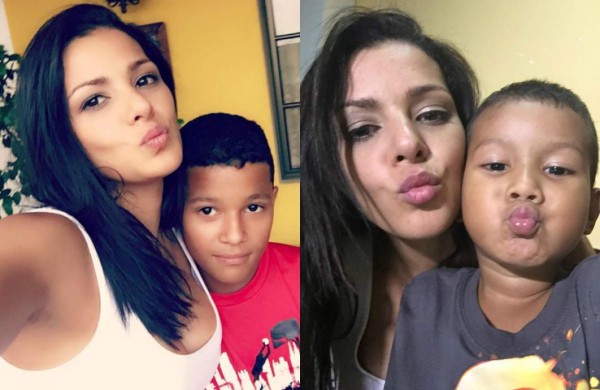 Nathalia Casco se reencuentra con su padre