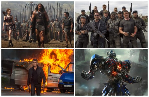 La acción invade los cines