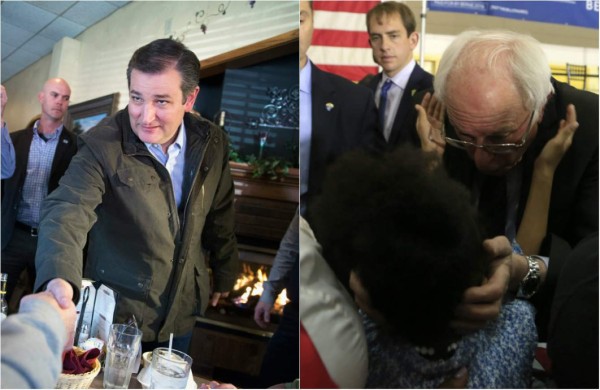 Ted Cruz y Bernie Sanders llegan favoritos a primarias en Wisconsin