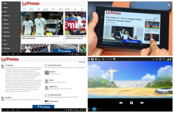 Apliación de LA PRENSA se renueva en el sistema Android