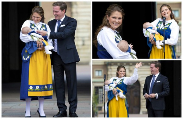 Las princesas Estelle y Leonore, protagonistas del Día Nacional de Suecia