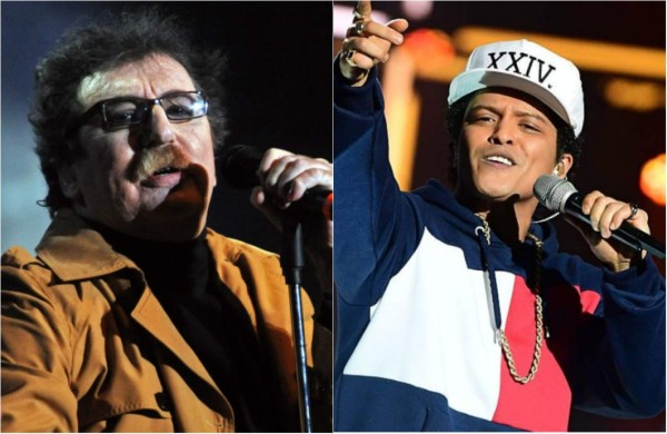 Charly García acusa de plagio a Bruno Mars