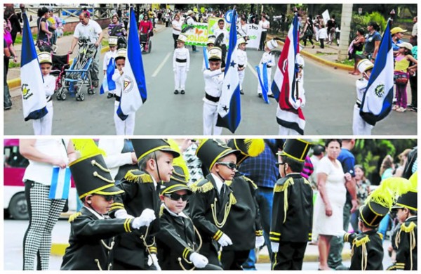 Pequeños se roban el show en su homenaje a la patria