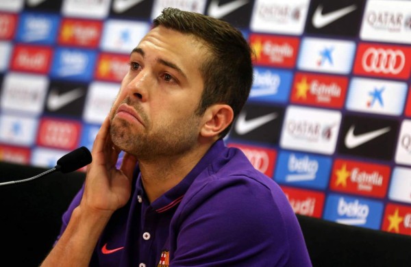 Jordi Alba: 'No sería un fracaso no hacer triplete'