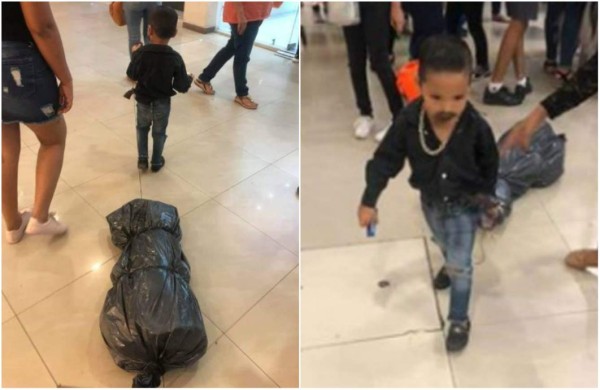 Video viral: Disfrazan a niño de sicario para Halloween y causa polémica