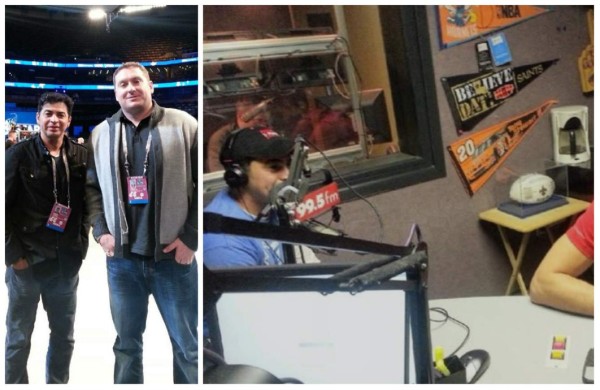 David López Jr, el único hondureño que comenta los partidos de la NBA