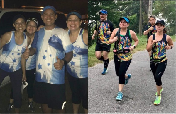 Los corredores de la madrugada en San Pedro Sula