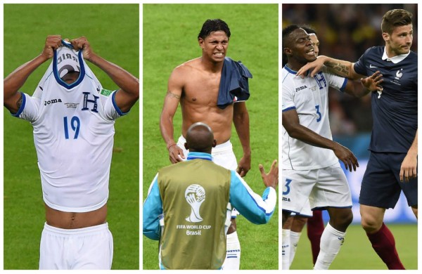 Las mejores fotografías del partido Honduras-Francia