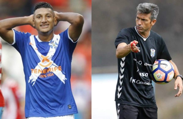 Bryan Acosta se queda sin técnico en el Tenerife