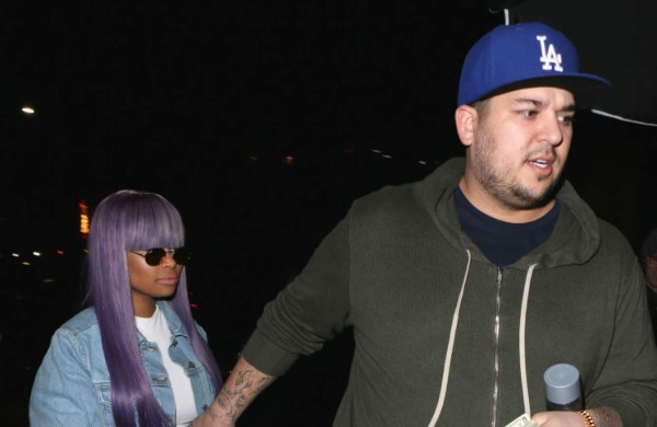 Rob Kardashian y Blac Chyna escenifican el final de sus hostilidades