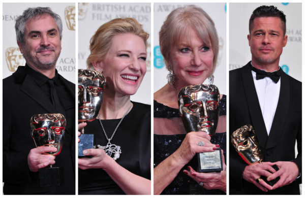 Cuarón triunfa en los Bafta con seis premios para 'Gravity'