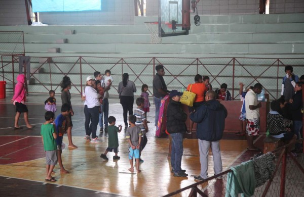 Dos muertos y varias familias en albergues, saldo en Atlántida