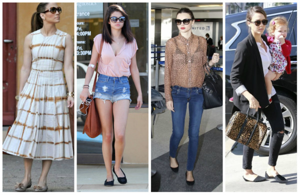 En punta con las zapatillas