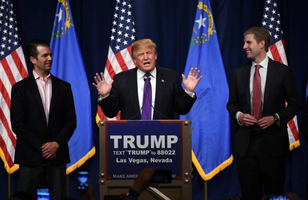 Trump se hace más fuerte tras ganar el caucus de Nevada en EUA