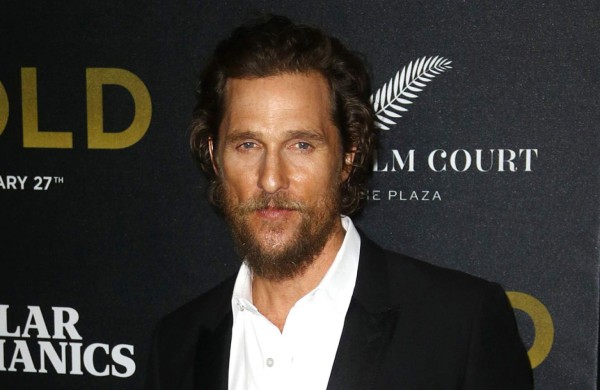 Matthew McConaughey sería profesor en vez de actor  