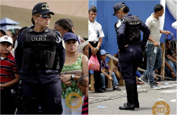 Policía hondureña levanta suspiros en las redes sociales