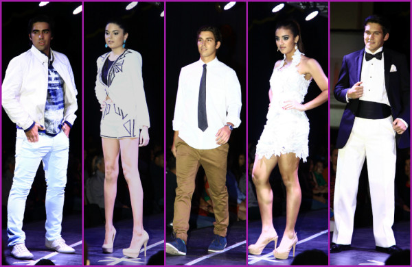 Modelaje de los senior de la Escuela Internacional Sampedrana