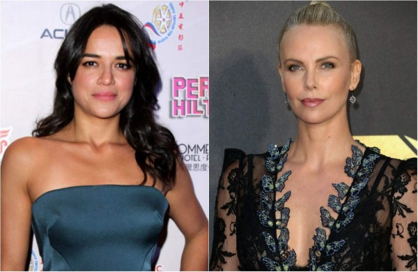 Michelle Rodríguez niega enemistad con Charlize Theron