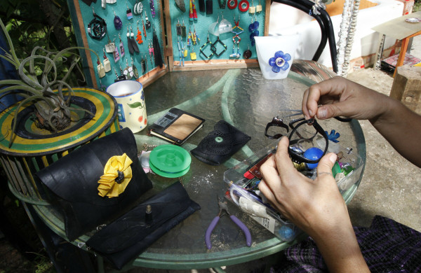 Yioula, la reina del reciclaje en Honduras  