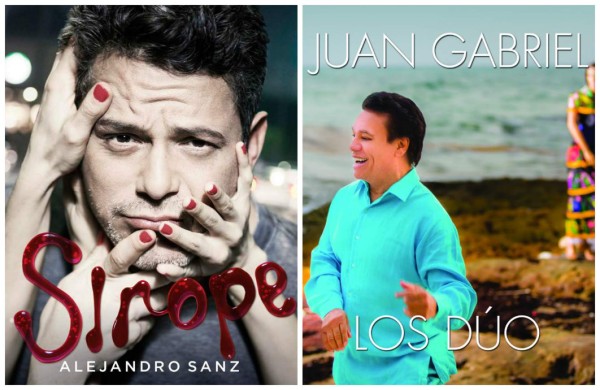 Juan Gabriel y Alejandro Sanz los que más venden en Hispanoamérica
