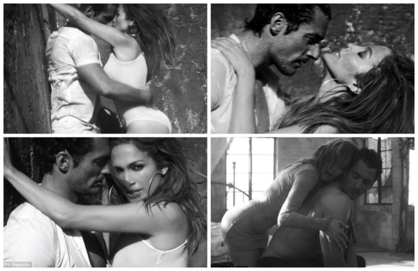 JLo y David Gandy coprotagonizan el tórrido vídeo de 'First love'