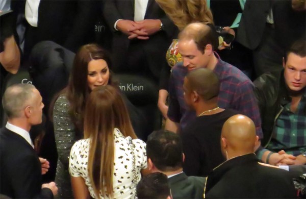 Beyoncé y la duquesa Catalina conciertan un encuentro entre sus hijos