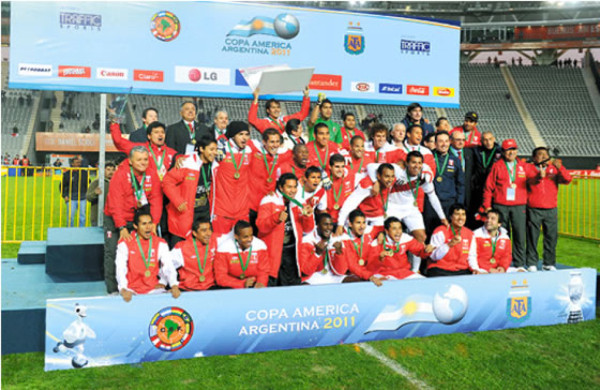 Perú quedó tercero de la Copa América