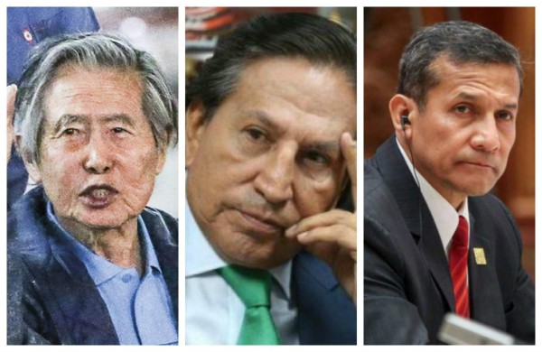 Suerte de tres expresidentes peruanos en manos de la justicia