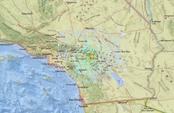 Nuevo sismo sacude el área de Los Ángeles