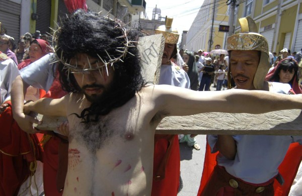 Programación del Viernes Santo en las iglesias de Honduras
