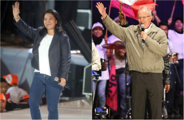 Se avizora final apretado entre Keiko Fujimori y Pedro Pablo Kuczynski