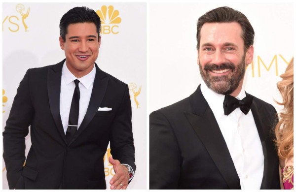 Ellos robaron miradas en la afombra roja de los Emmy 2014