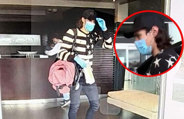 Edinson Cavani llegó a Uruguay para pasar cuarentena y ayudar con afectados por el coronavirus