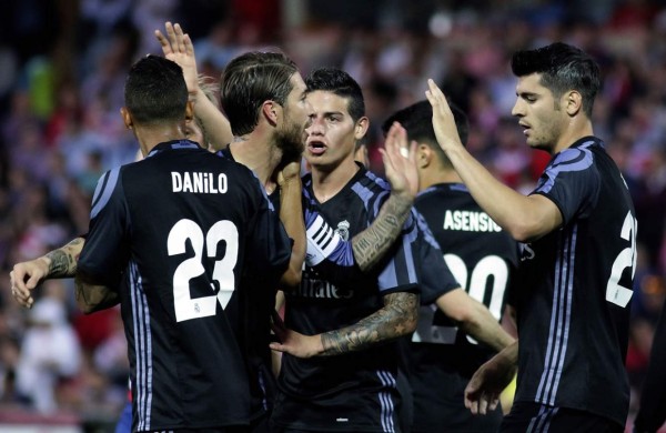 James y Morata mantienen al Real Madrid pegado al Barcelona