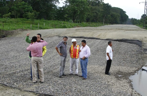 Alcalde supervisa obras de infraestructura en San Pedro Sula