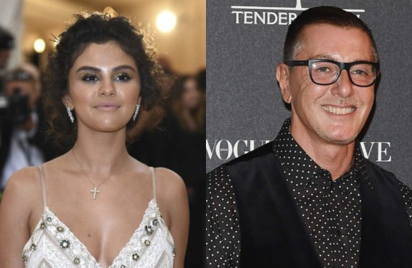 Selena Gómez tildada de 'fea' por Stefano Gabbana