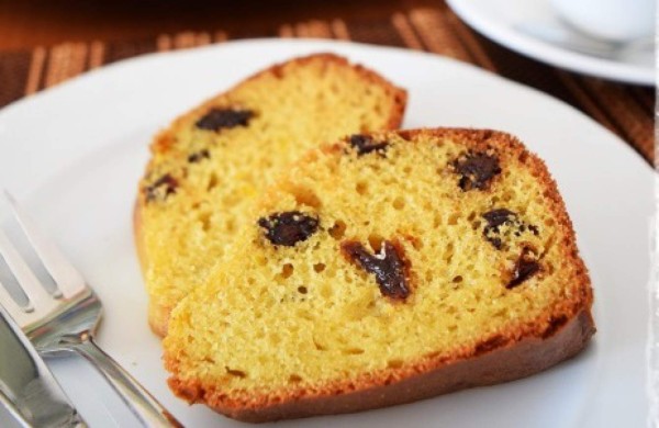 Pan de naranja y pasas&nbsp;&nbsp;