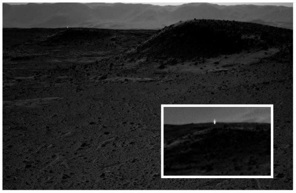 Descartan que misteriosos puntos luminosos en Marte sean extraterrestres 