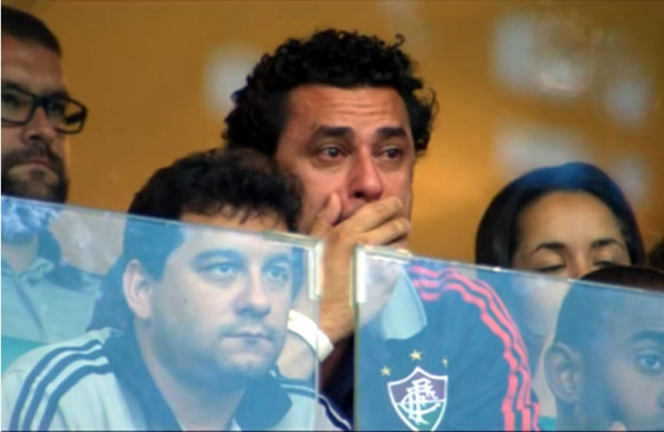 Video: Las lágrimas de Fred por el descenso del Fluminense