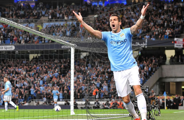 City recupera a Negredo para visitar al Tottenham
